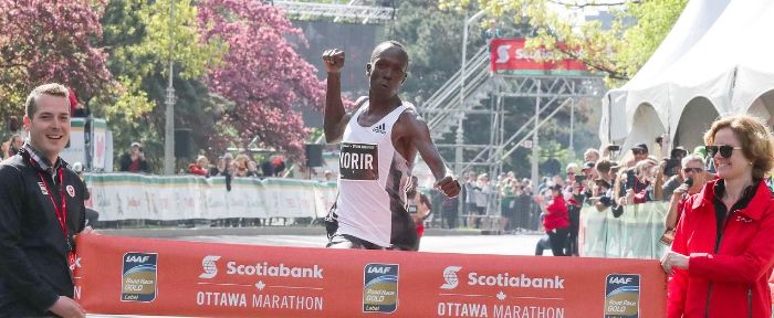 Albert Korir Tigist Girma 2019 Ottawa Marathon