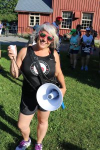 Lisa Georges at Run Ottawa Farm Run